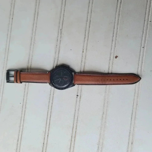 Fossil Decker  CH2050 Chronograph Tachyometer Date Black Men's Watch No Battery - Picture 2 of 6